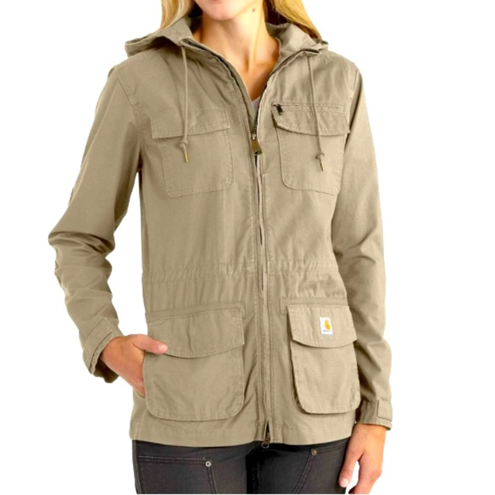 Carhartt Women's Jackets & Coats Carhartt El Paso Utility Jacket Tan M